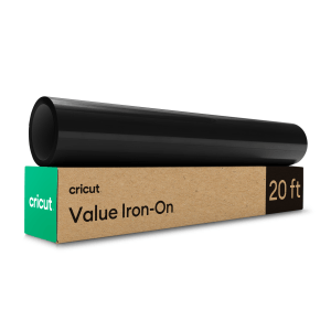 Cricut Volume Iron On Black 30.5x610cm